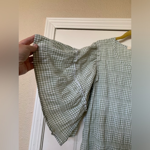 Lime & Chili Gingham Blouse 🌴 - Picture 3 of 8